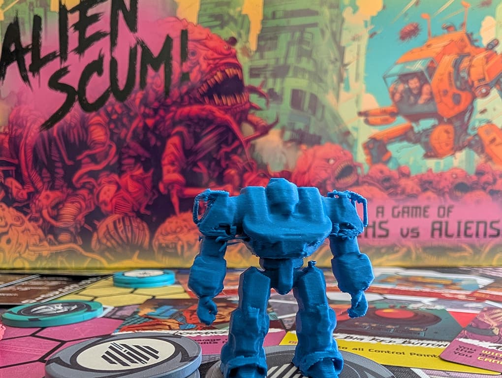 Alien Scum Mech Gameplay